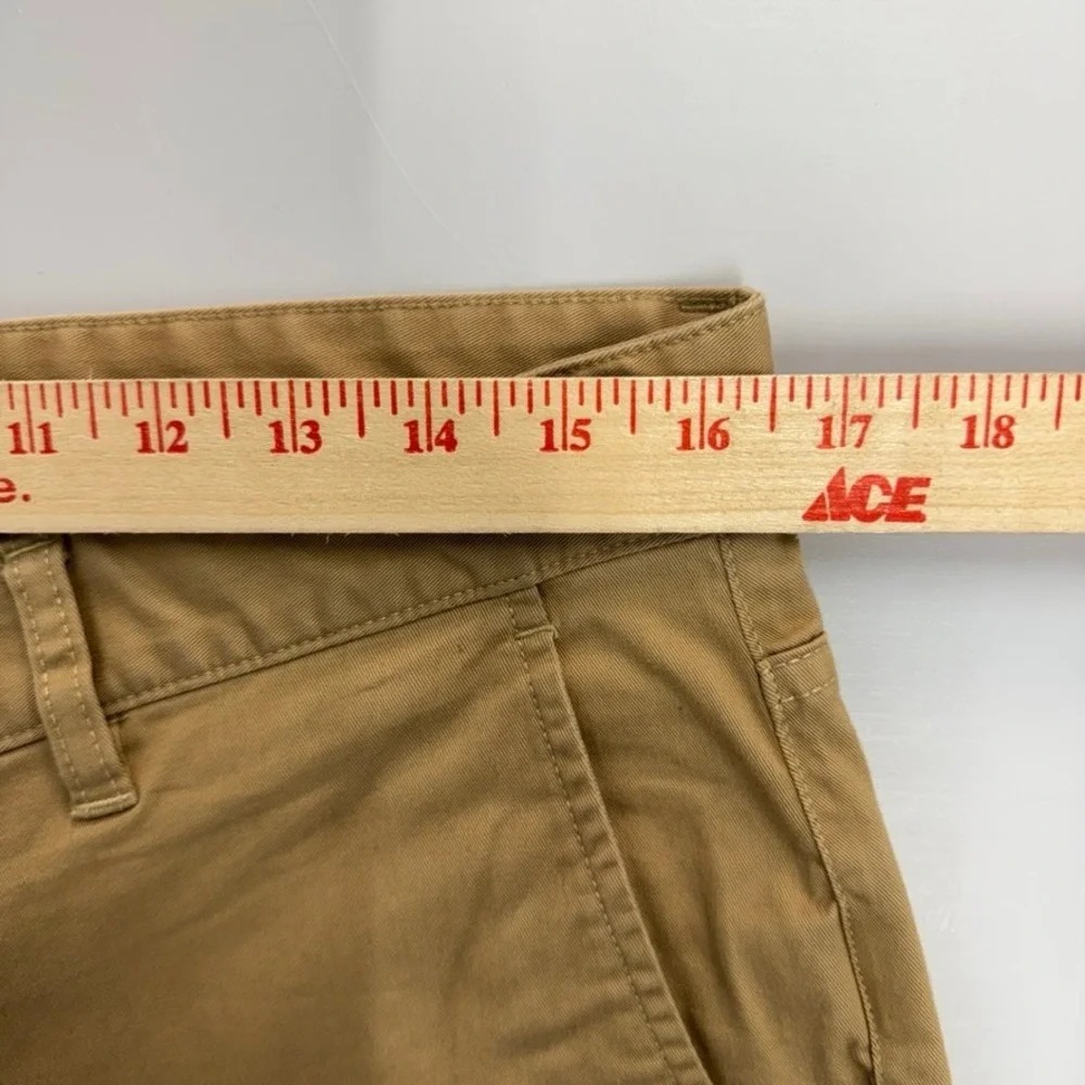 The North Face Mens Chino Pants Tan Khaki Stretch Straight Leg 32 Long
